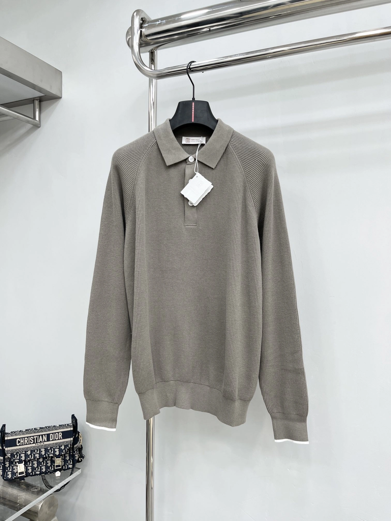 wg.luxury- 2ru9588o Polo oversize 2colour item:E-F443J0711-2H